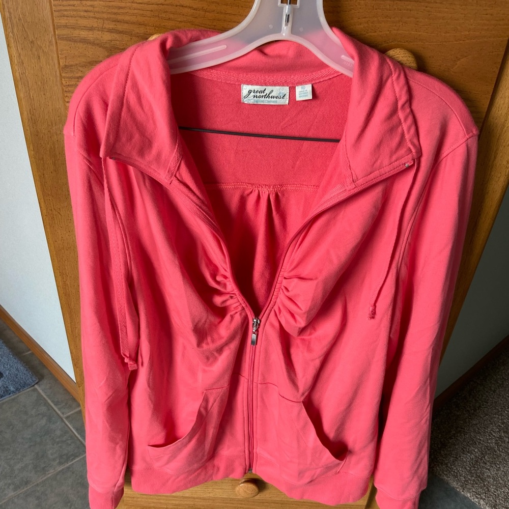 Great Northwest zip front jacket